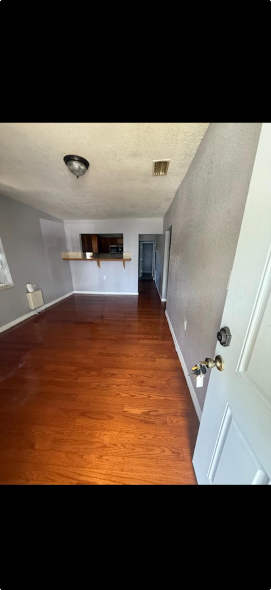 Clean residential interior after E Z Access Services cleaning